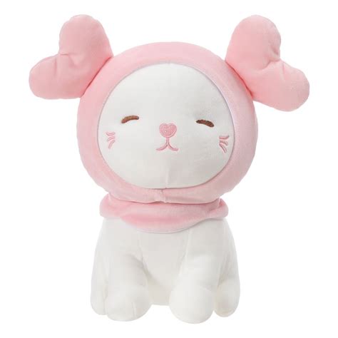 MINISO Kitten Plush Toy, Cute Cat Stuffed Doll Gift for Kids Girls 10 ...