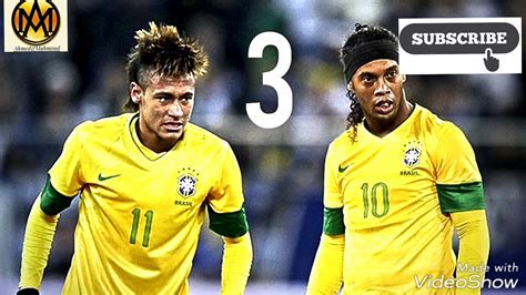 Neymar jr Vs Ronaldinho the ToP 10 Goals - YouTube