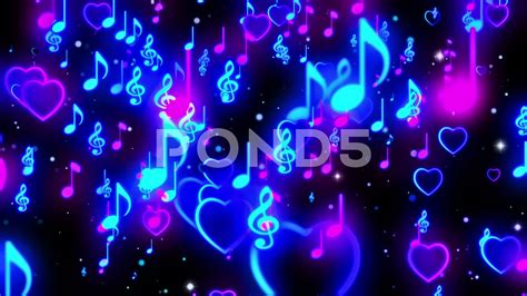 Neon Music Note Wallpapers