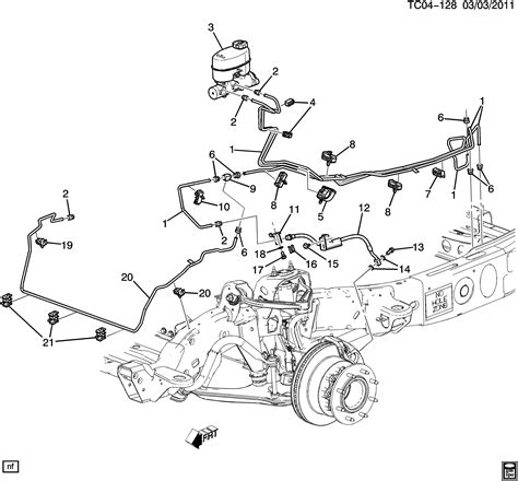 99 Silverado Brake Line Diagram