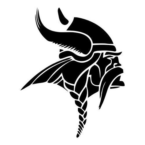 Image result for minnesota vikings logo black and white | Minnesota ...