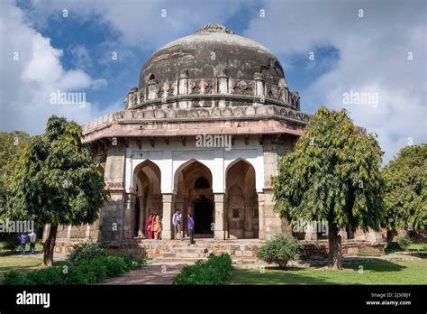 New Delhi, India. Lodi Gardens. Tomb of Sikandar Lodi, Second Ruler of ...