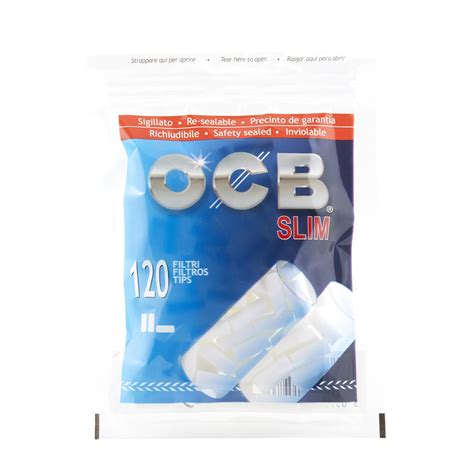 Ocb Slim Filter Tips Rolling Papers & Supplies | GoSensi