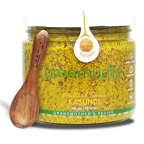 Kasundi – Mustard Sauce – Gluten Free – Greemunity – 350gm – Nature’s Soul