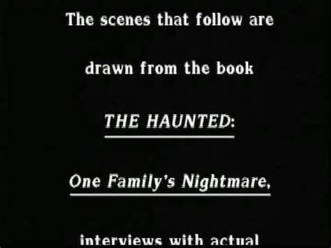 If you want more "Conjuring" movies, check out "The Haunted": a 1991 FOX tv movie about the ...