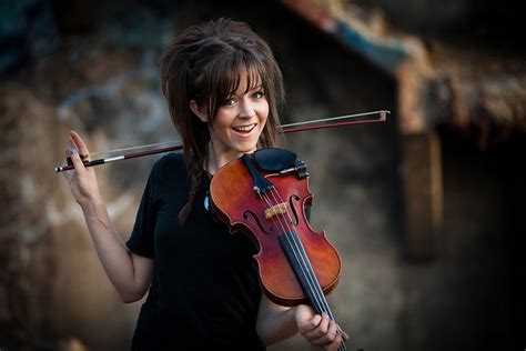 Lindsey Stirling Smile Violinist Cute Girl Woman Poster – My Hot Posters