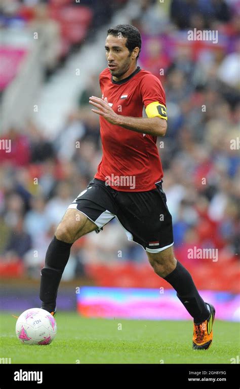 Egypt's Mohamed Aboutrika.Egypt v New Zealand during the Olympic 2012 Group C match at Old ...