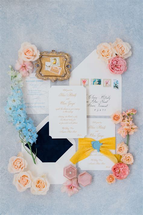 Boston Luxury Wedding Invitations | Adara Meyers Calligraphy