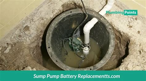 Sump Pump Battery Replacement - Ultimate Guide - Plumbingpoints