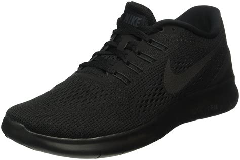 NIKE Men's Free Rn Black/Black/Anthracite Running Shoe 10.5 Men US | Amazon