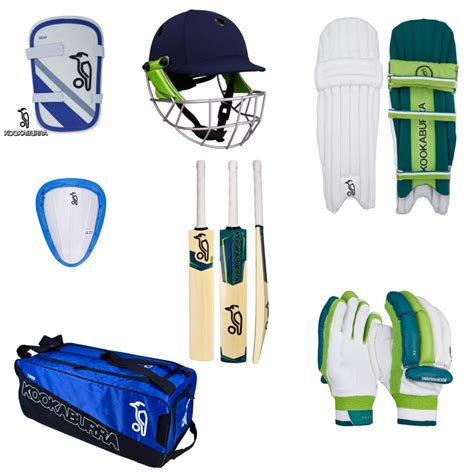 Cricket Playing packs - Kookaburra Junior Cricket Bat & Equipment Pack