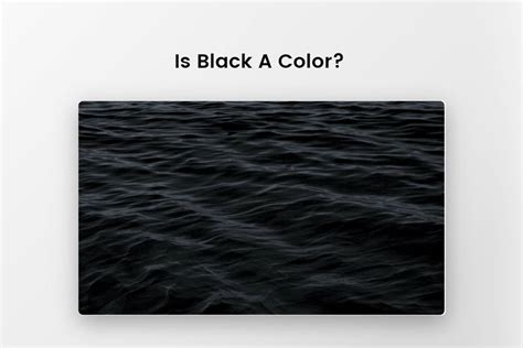 Is Black a Color? The Ultimate Guide on Black Color | Fotor