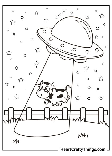 Cute Alien Coloring Pages Coloring Pages