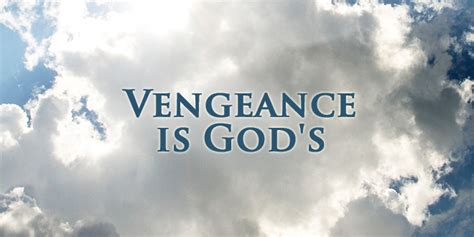 Vengeance is God’s – Robert Hatfield