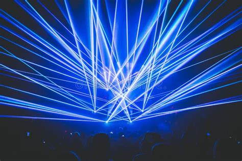 Lasers at a Rave, Party, Club Stock Image - Image of disco, orange: 104108163