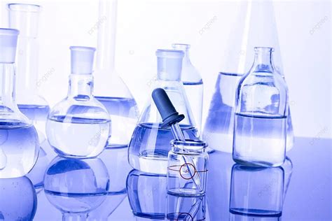 Laboratory Glassware Chemical Chemistry Laboratory Photo Background And ...