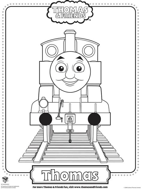 30 Free Printable Thomas the Train Coloring Pages