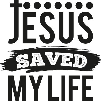 jesus saved my life, religious free svg file - SVG Heart