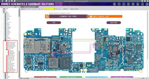 LENOVO K9 PRO HARDWARE SOLUTIONS - Borneo Schematic Hardware Solutions