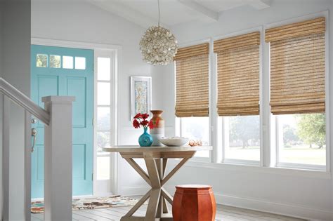 Standard Roman Natural Shades with Cordless Lift: Merino, Belize 55508 with 6" Premiere Valance ...