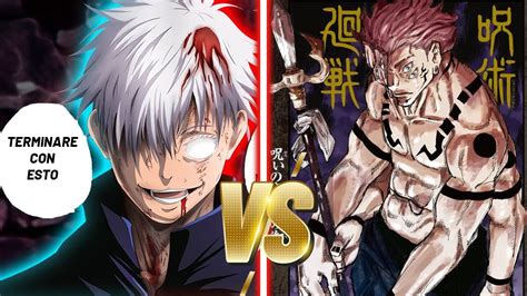 SATORU GOJO VS RYOMEN SUKUNA EL MAS FUERTE EN JUJUTSU KAISEN - MAG.MOE