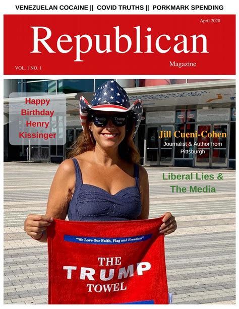 Republican Magazine - Premiere Issue Features Journalist & Author Jill ...