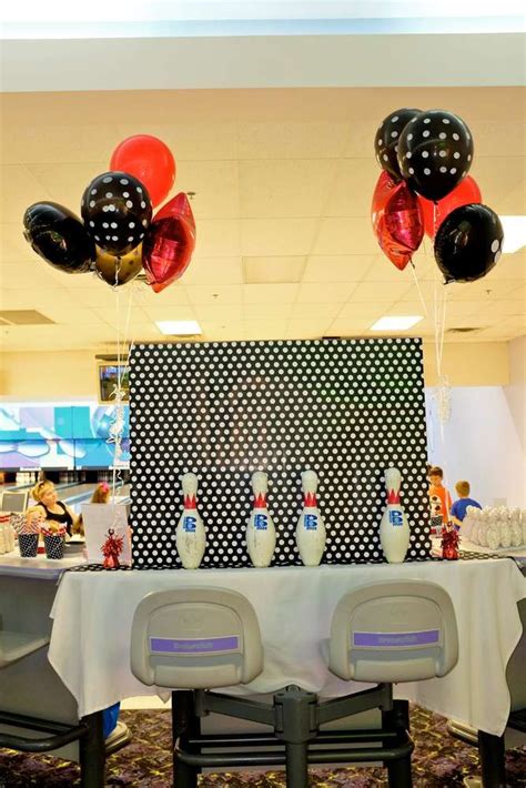 Birthday Party Ideas | Photo 33 of 36 | 9th birthday parties, Bowling ...