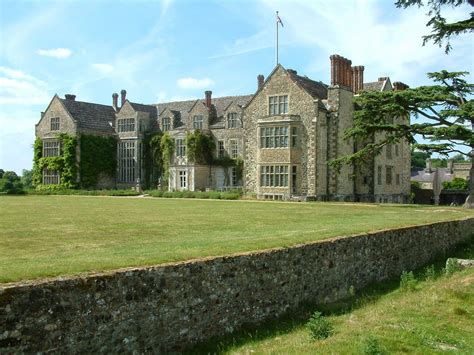 View of the house from the ha-ha wall Parham Park | Country house ...