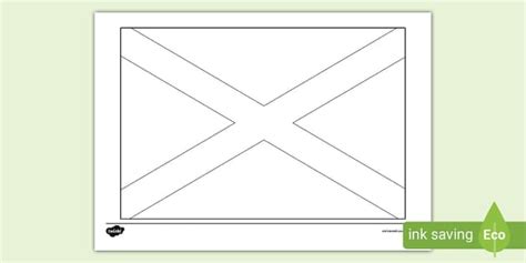 Jamaica Flag Coloring Sheet (Teacher-Made) - Twinkl