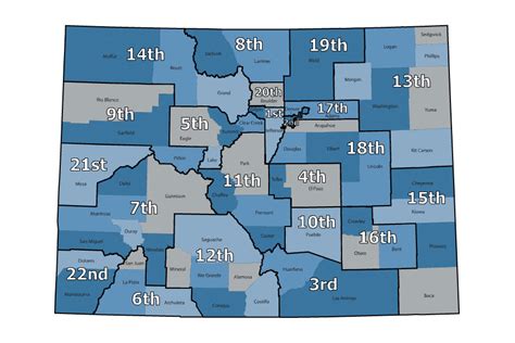 Map Colorado Judicial Districts