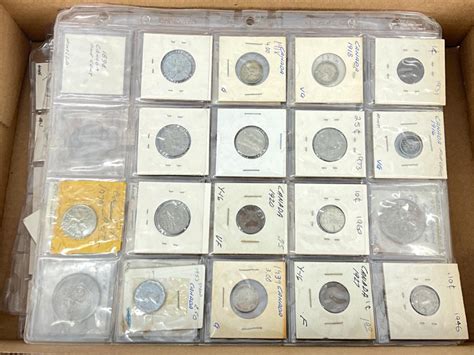 Lot - Assortment of Canadian Coins