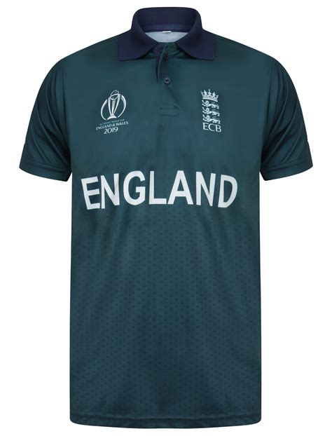 England Cricket Shirt England Cricket Jersey World Cup 2019 Edition UK ...