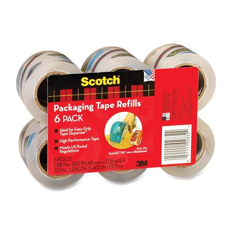 Scotch Easy-Grip Packaging Tape Dispenser Refill - LD Products