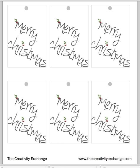 Favorite Christmas Snacks and Printable Gift Tag