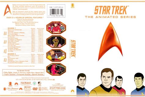 Star Trek: The Animated Series - TV DVD Custom Covers - 11228Star Trek ...