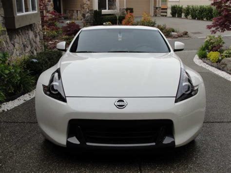 Purchase 09-12 Nissan 370Z Z34 Real Carbon Fiber Front Bumper Fang ...