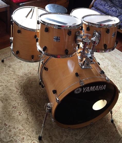 Yamaha Stage Custom Advantage Nouveau Series Drum Kit Natural Birch ...