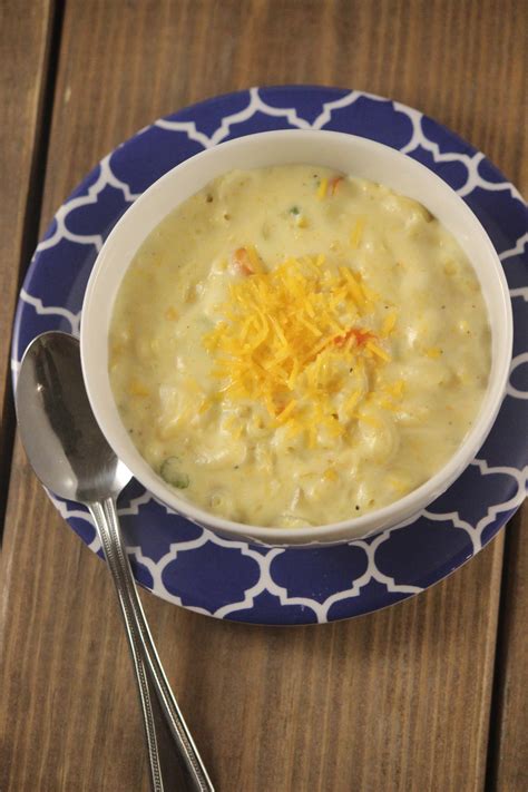 Macaroni And Cheese Soup | Teaspoon Of Goodness