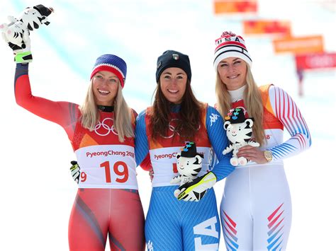 Lindsey Vonn Wins Bronze Medal In Downhill At Pyeongchang Winter ...