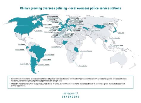 China Has Set Up Dozens Of Unofficial Police Stations Around The World: Report – iftttwall