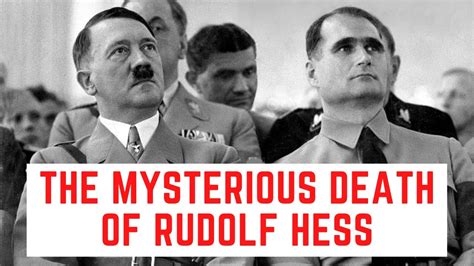 Rudolf Hess Death