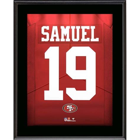 Deebo Samuel 49ers Jersey Number Plaque | Pristine Auction