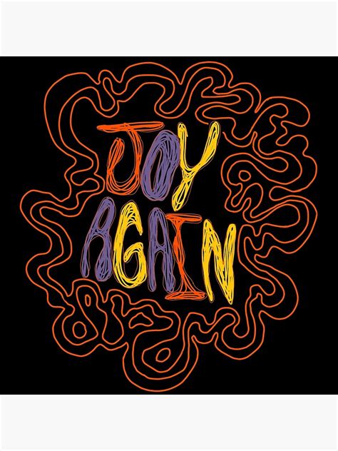 "Joy again (the band)" Poster for Sale by playing-cardz | Redbubble