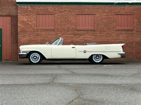 1959 Chrysler 300E Convertible White RWD Automatic E convertible ...