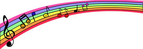 music rainbow notes | Clipart Panda - Free Clipart Images