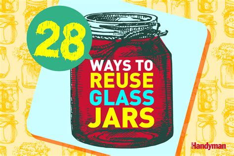 28 Ways To Reuse Glass Jars - Australian Handyman Magazine