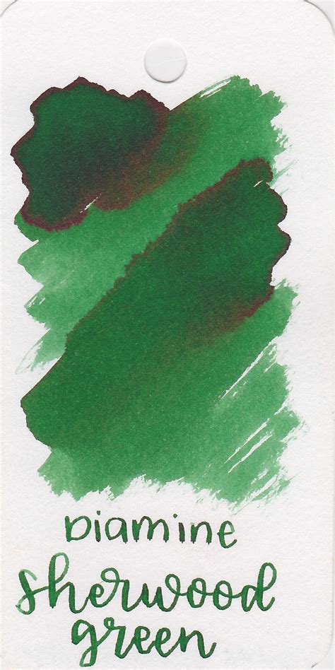 Ink Review #1235: Diamine Sherwood Green — Mountain of Ink