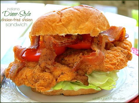 Chicken Fried Chicken sandwich recipe