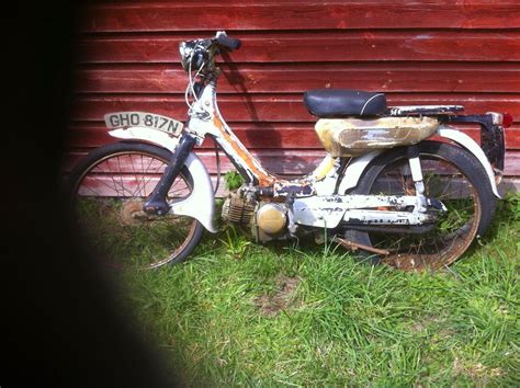 Motorcycle Restoration Projects UK: Honda PC50 1974