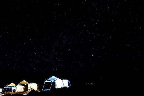 tent night sky star and camping 4k HD Wallpaper